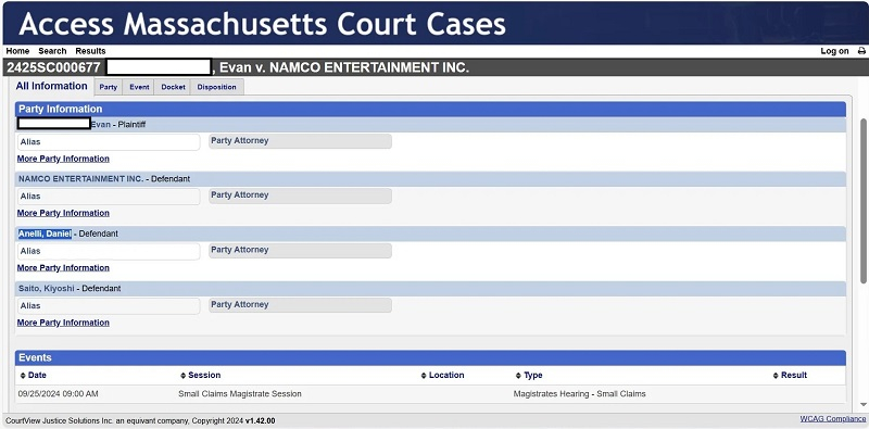  Источник изображения: Massachusetts Court Cases 