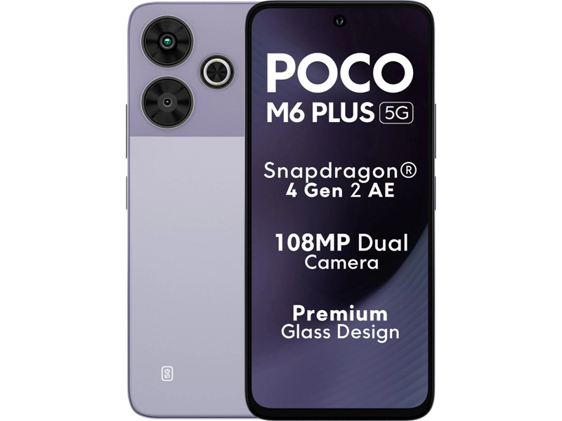 Представлен Poco M6 Plus за $160 — Snapdragon 4 Gen 2 AE, камера 108 Мп и 120-Гц экран