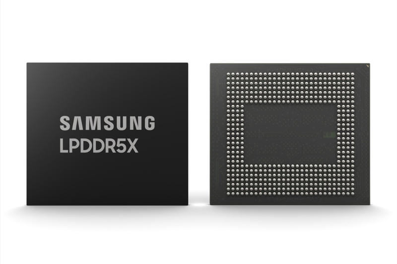 Samsung запустила массовое производство самых тонких в мире микросхем памяти LPDDR5X