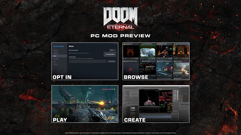  Платформа модов Doom Eternal работает через Bethesda.net, но не является частью Creation Club (источник изображения: id Software) 