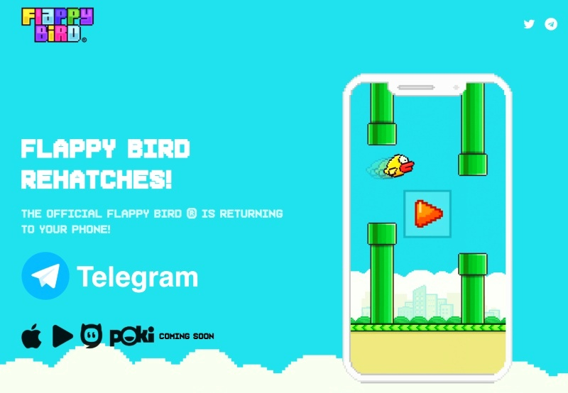  Источник изображений: flappybird.org 