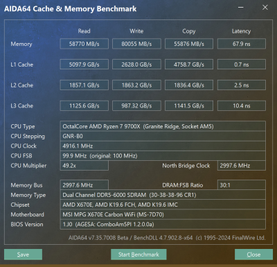  Ryzen 7 9700X 