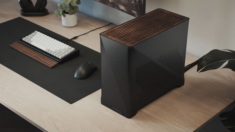 Fractal Design представила компактный корпус Era 2 формата SFF с верхней панелью из ореха