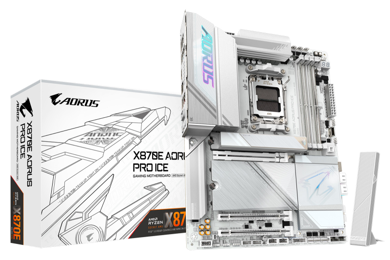   :    Gigabyte X870E Aorus Pro Ice:    