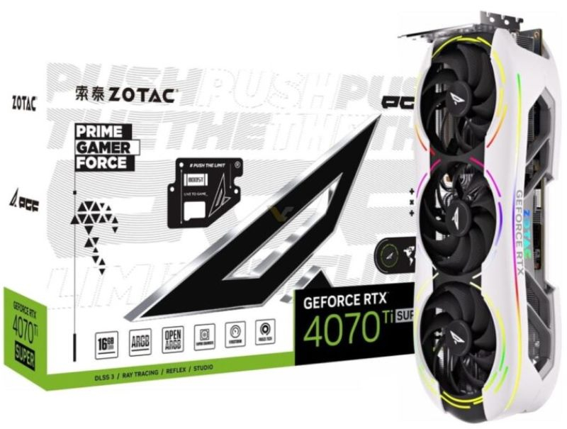 Zotac  38-  GeForce RTX 4070 Ti Super    RTX 4090