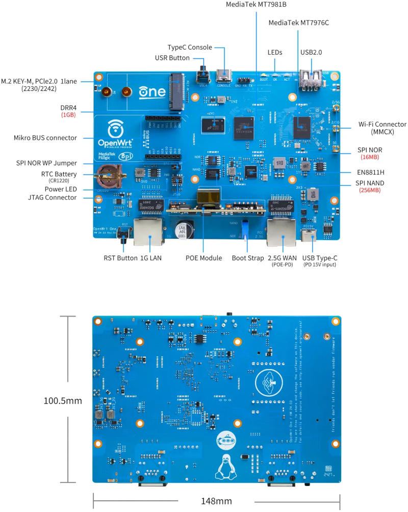 OpenWrt     $89   , Wi-Fi 6    SSD