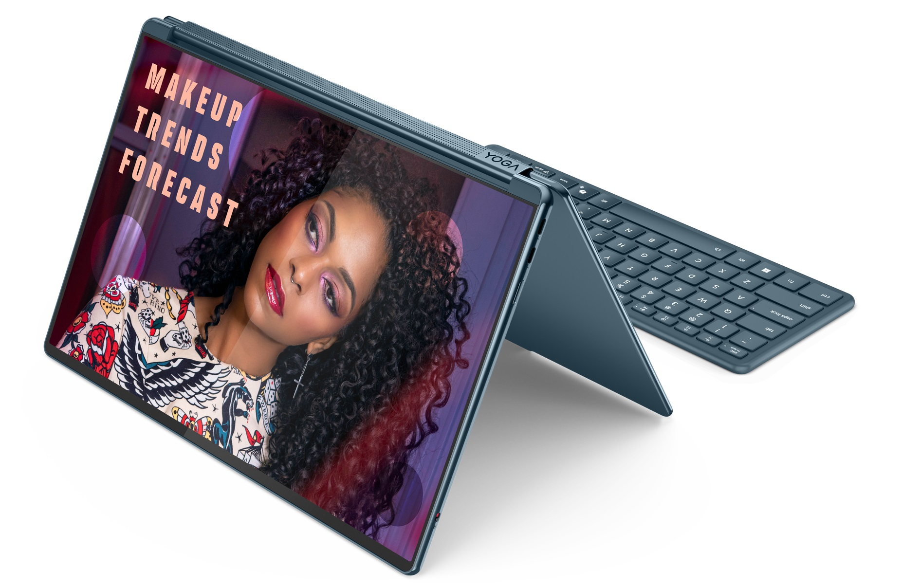 Lenovo обновила ноутбук Yoga Book 9i с двумя экранами — он стал тоньше ...