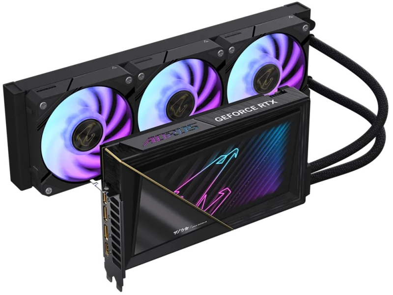  Aorus GeForce RTX 5090 Xtreme Waterforce 32G 