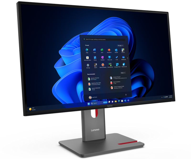  ThinkVision P27QD-40. Источник изображений: Lenovo 