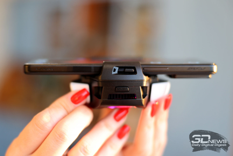  ASUS ROG Phone 9 Pro с вентилятором AeroActive Cooler X Pro 