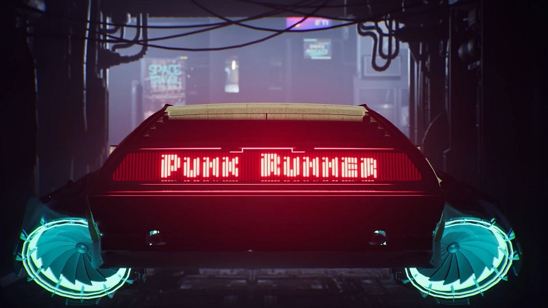 На ПК выйдет гоночная игра Punk Runner в духе NFS Underground 2, но с летающими машинами в киберпанковом городе — геймплей и бесплатное демо