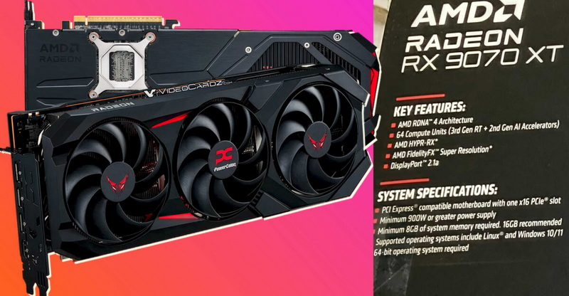  Radeon RX 9070 XT      900   , 