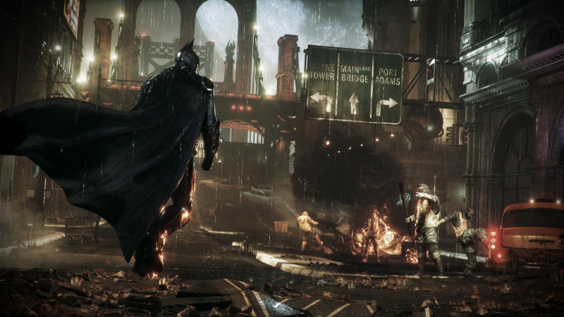  Batman: Arkham Knight вышла в 2015 году 