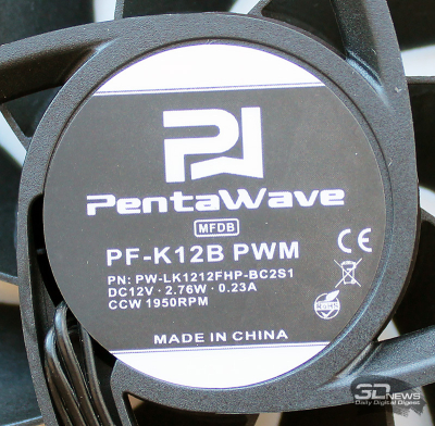  Вентилятор PentaWave Z06D BK 