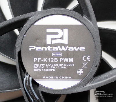  Вентилятор PentaWave Z06D SRB 