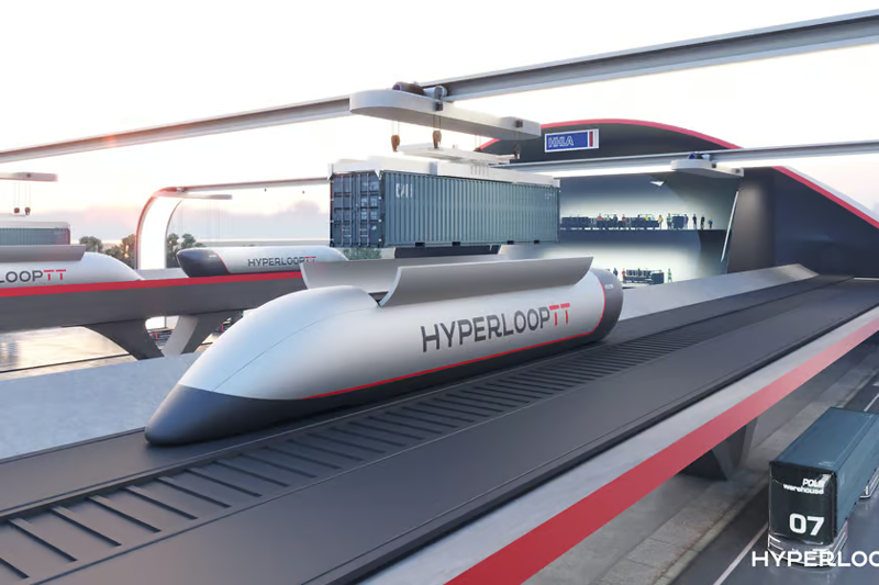  Источник изображений: Hyperloop Transportation Technologies 