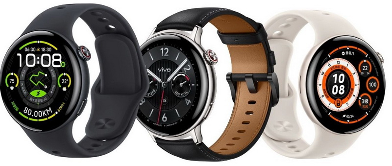 Vivo представила смарт-часы Watch 5 с автономностью до 22 дней за $109