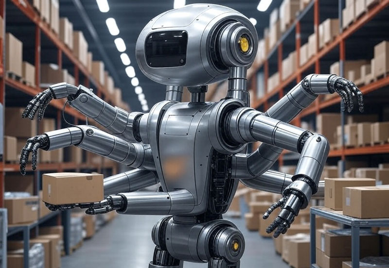 Amazon создала складского робота с чувством осязания  он оптимизирует численность персонала