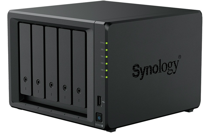 Synology выпустила сетевые хранилища DiskStation DS1825+ и DS1525+ на базе AMD Ryzen V1500B