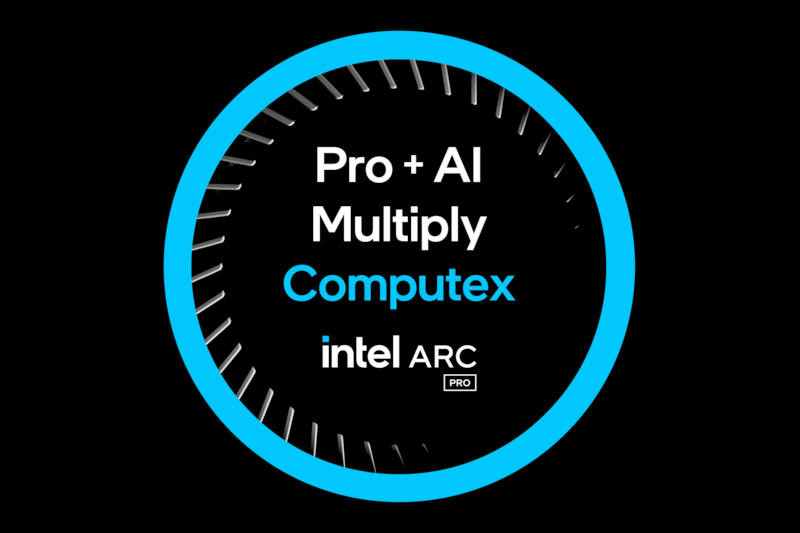 Intel пообещала представить на Computex 2025 «несколько видеокарт» Arc Pro для работы и ИИ