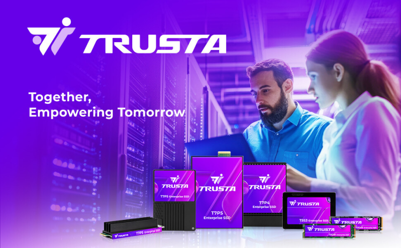 ADATA создала бренд Trusta для SSD корпоративного класса