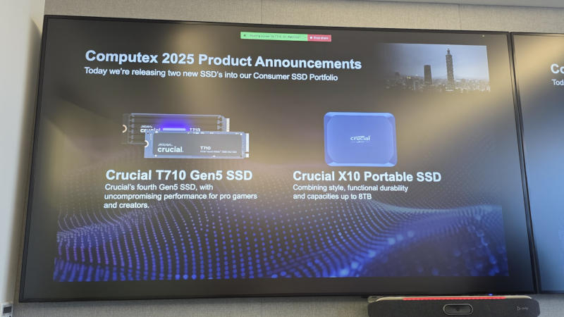Представлен ещё один быстрейший потребительский SSD — Crucial T710 со скоростью до 14,9 Гбайт/с