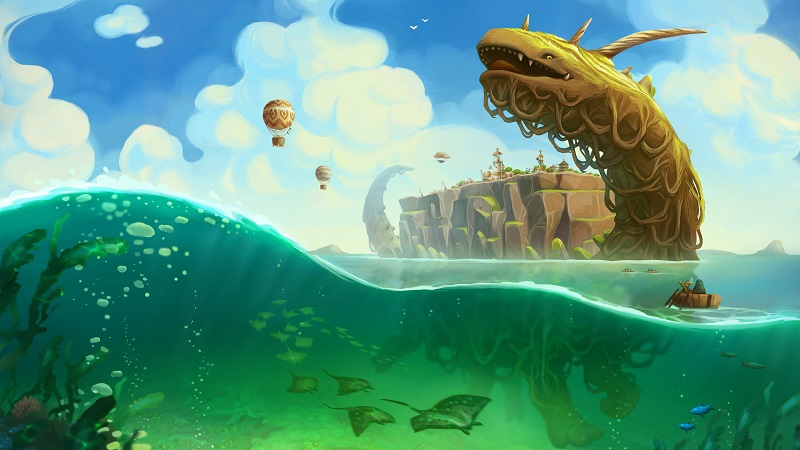 Из раннего доступа Steam скоро выйдет The Wandering Village — градостроительная стратегия о выживании на спине гигантского зверя