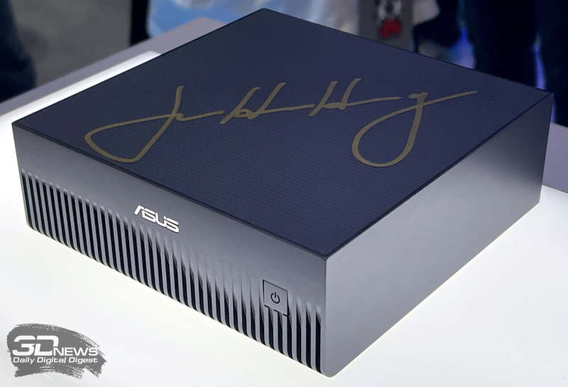 ASUS показала компактный ИИ-суперкомпьютер Ascent GX10 и рабочую станцию ExpertCenter Pro ET900N G3 на базе Blackwell