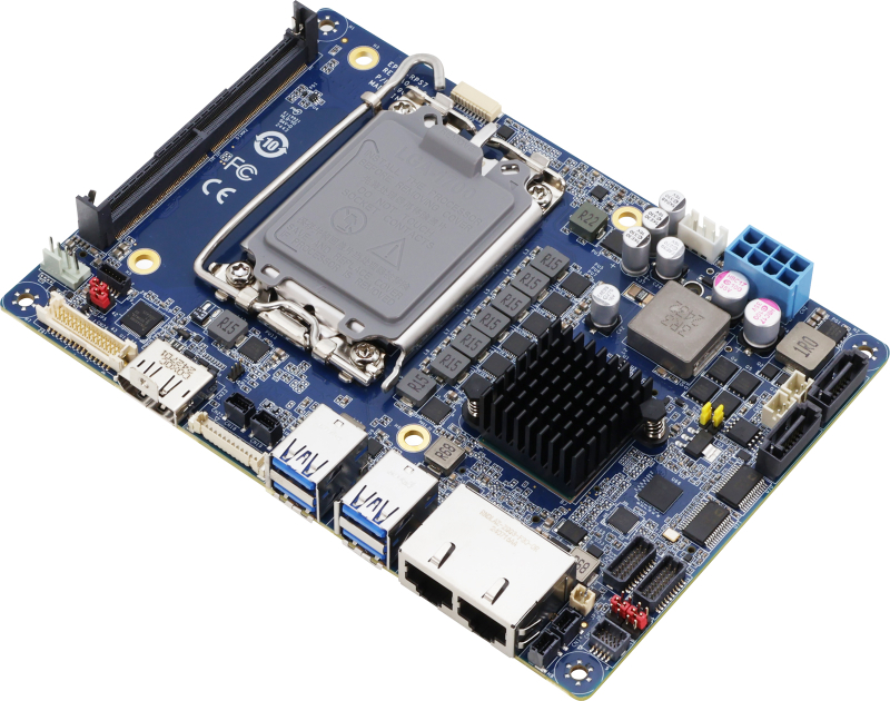 AAEON представила индустриальный одноплатный компьютер EPIC-RPS7 с сокетом LGA1700