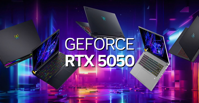 GeForce RTX 5050 — быть, видеокарту заметили в спецификациях ноутбуков Acer