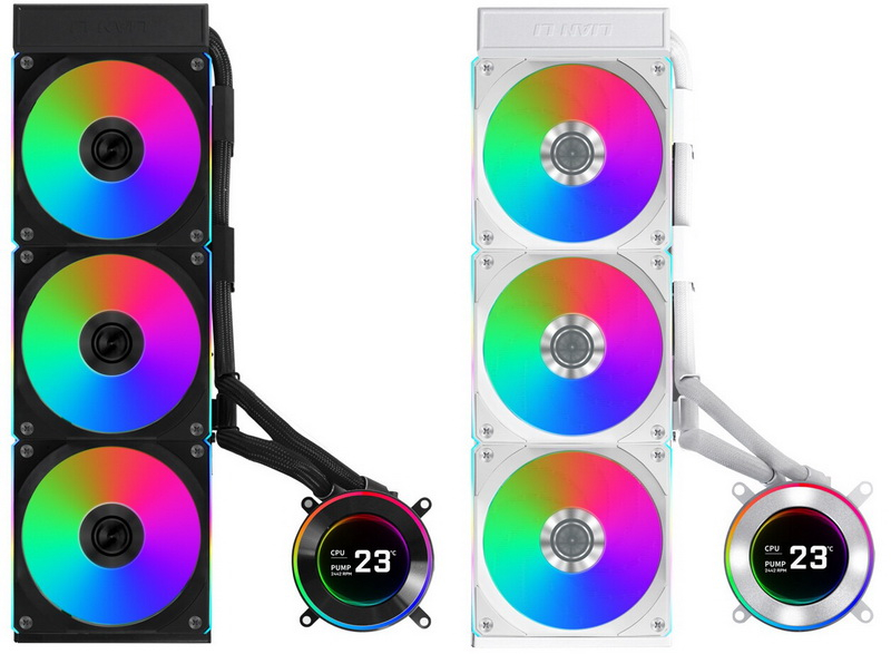 Lian Li представила СЖО HydroShift II LCD-C с радиатором 360 мм и тремя конфигурациями