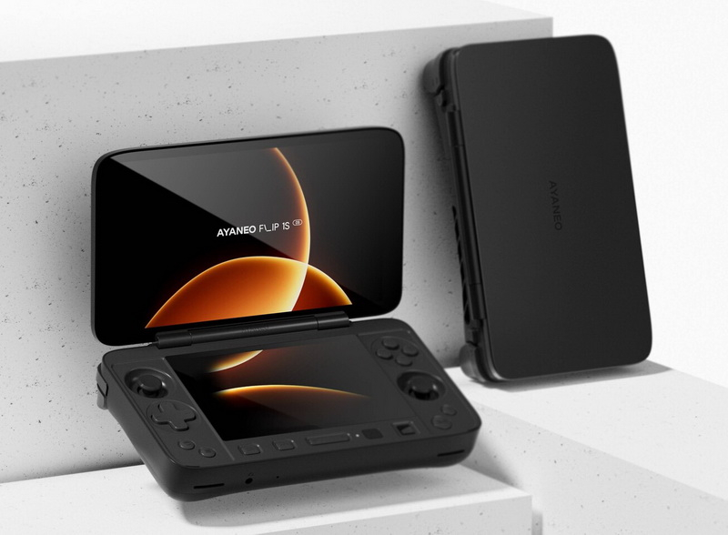 AyaNeo представила портативную складную консоль FLIP 1S DS с двумя экранами и Ryzen AI 9 HX 370