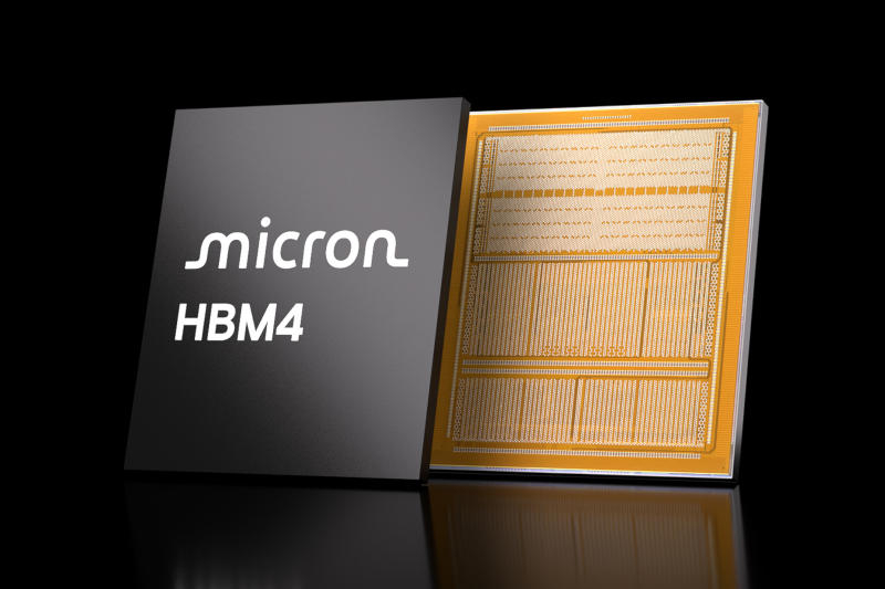 Micron начала поставлять образцы 36-Гбайт стеков HBM4 12-Hi с пропускной способностью 2 Тбайт/с