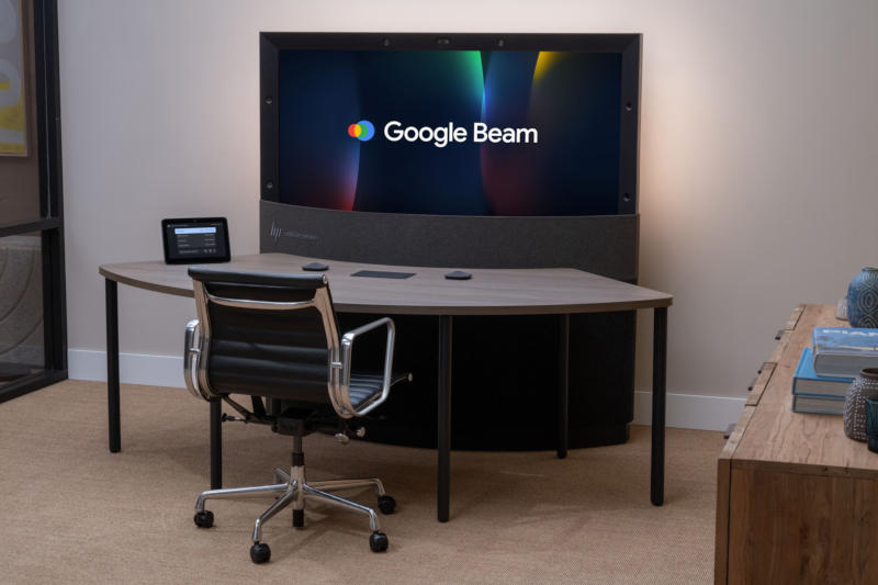 Первое устройство для видеосвязи с погружением Google Beam оценили в $25 000 — лицензия на ПО продаётся отдельно