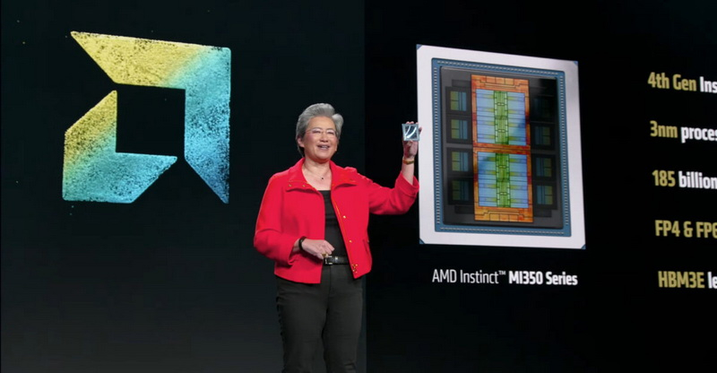 AMD   - Instinct MI350  MI355X,    MI400  432   HBM4