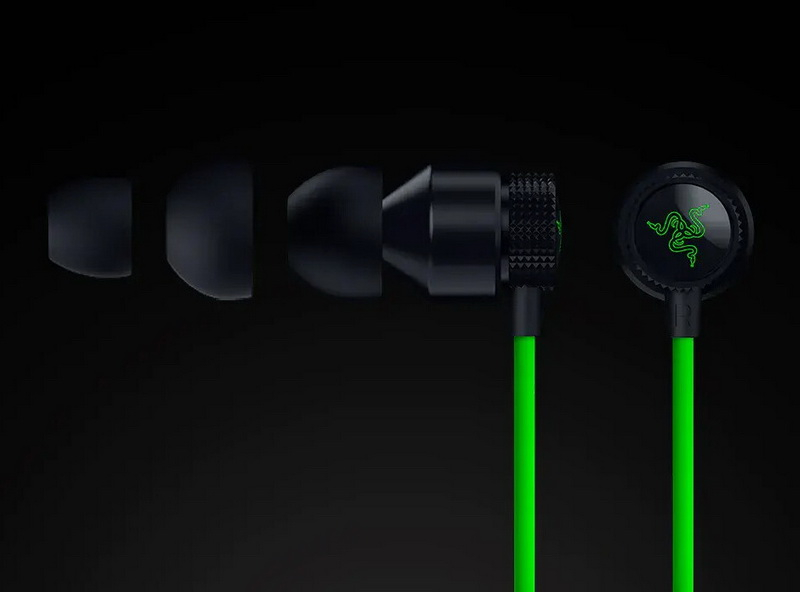 Razer выпустила проводные наушники Hammerhead V3 Wired с подключением через 3,5-мм разъём и USB Type-C и комплектным ЦАП