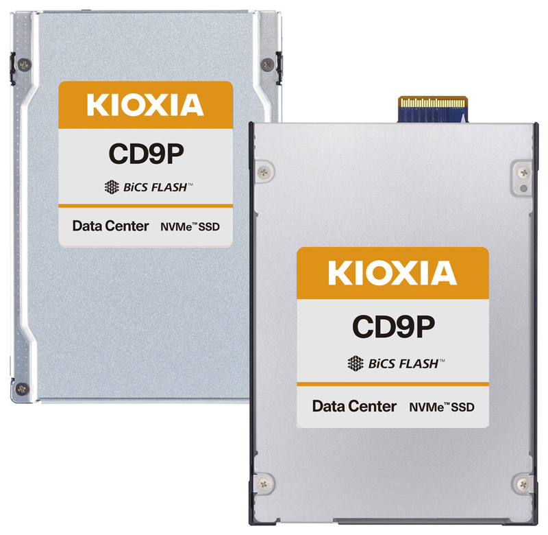 Kioxia анонсировала 61,44-Тбайт SSD CD9P для ИИ-серверов с PCIe 5.0