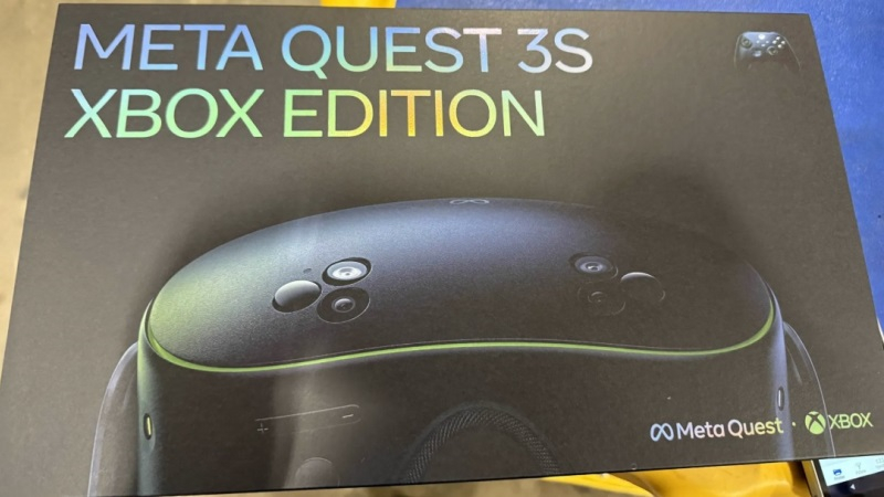 M**a выпустит VR-гарнитуру Quest 3S Xbox Edition на следующей неделе