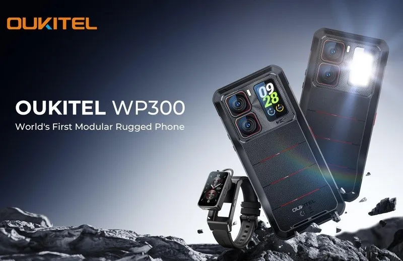 Защищённые смартфоны Oukitel WP300, WP35 Pro и WP200 Pro с массивными батареями — пауэрбанк не нужен