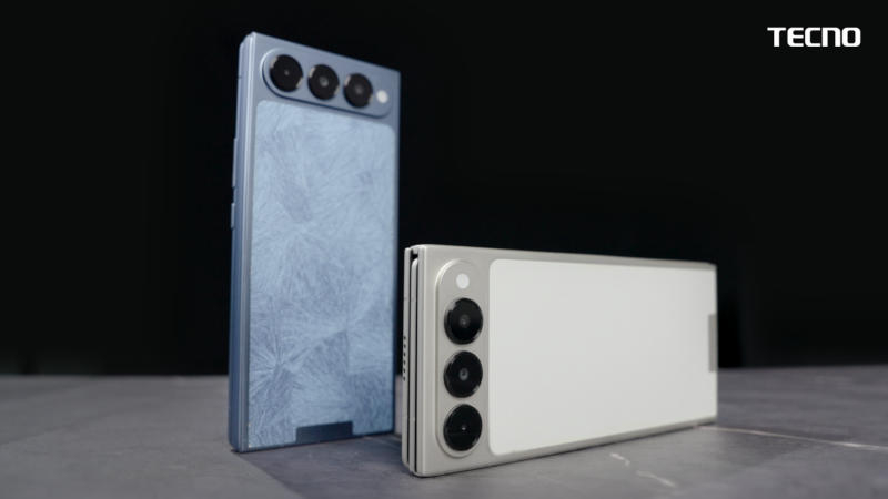 Tecno представила концепт трёхстворчатого складного смартфона Phantom Ultimate G Fold