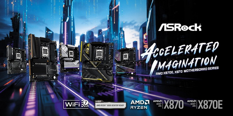 ASRock    X870E Taichi OCF    Ryzen 9000     AM5