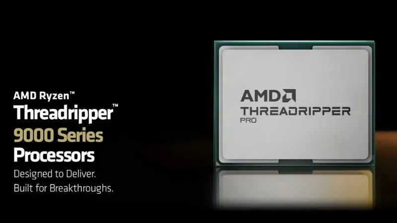 AMD запустила продажи мощнейших ПК-процессоров — 96-ядерный Ryzen Threadripper Pro 9995WX стоит $11 699