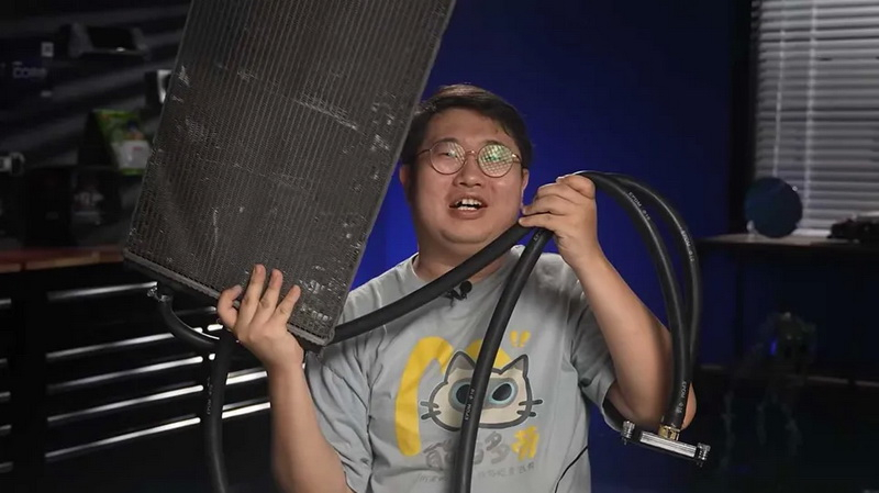 Ryzen Threadripper Pro 9995WX разогнали с помощью системы охлаждения спорткара BWM  до жидкого азота далеко