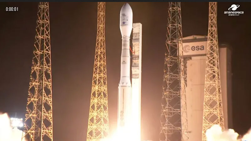 Европейская ракета Vega C компании Arianespace  вывела на орбиту пять спутников