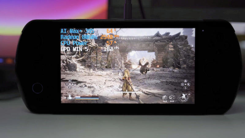 GPD выпустит портативную консоль на процессорах AMD Ryzen AI MAX, но ей потребуется внешний аккумулятор