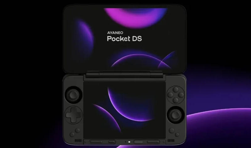 Ayaneo анонсировала складную портативную игровую консоль Pocket DS с Android и двумя экранами