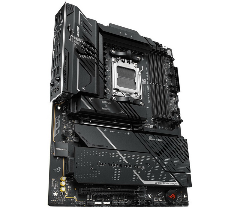 Asus представила материнскую плату ROG Strix X870E-H Gaming WiFi7 с поддержкой Wi-Fi 7 и USB4