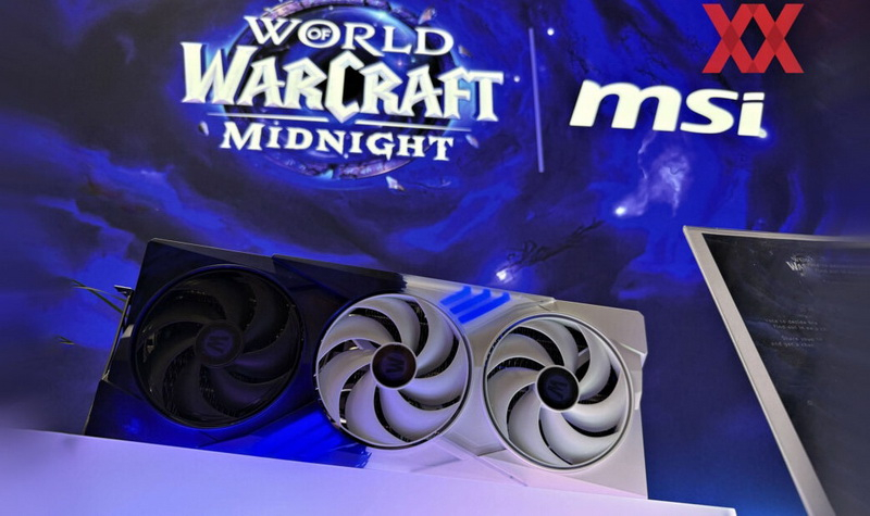MSI показала видеокарту GeForce RTX 5000 в стиле World of Warcraft: Midnight