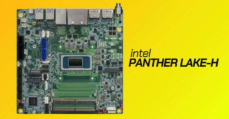 Представлены первые материнские платы с процессорами Intel Panther Lake — это промышленные модели от DFI и Adlink