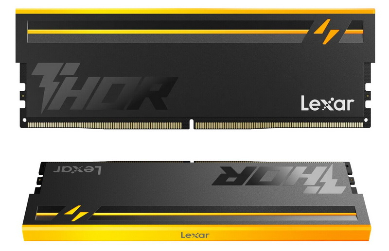 Lexar выпустила комплекты памяти Thor RGB DDR5 2nd Gen — до 128 Гбайт и до 6400 МТ/с